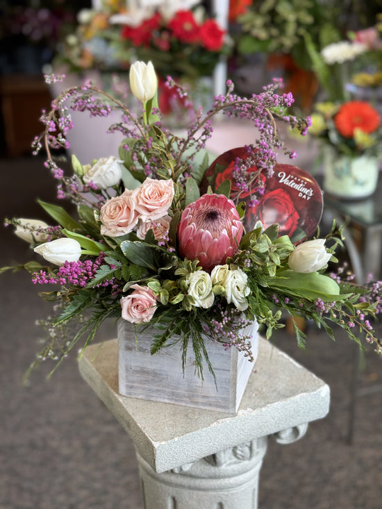 Box of Flowers & chocolate