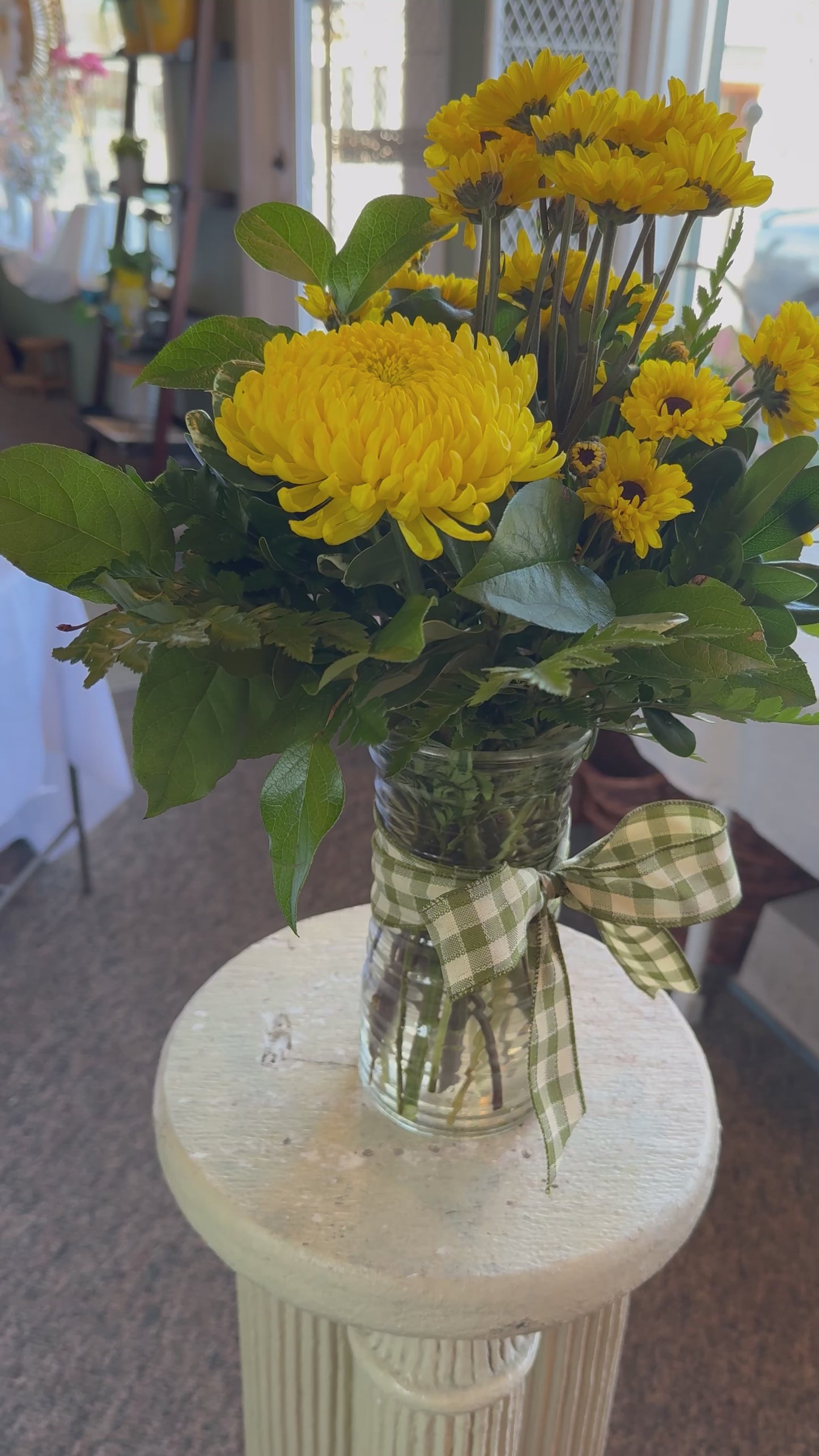 Monochrome Yellow Arrangement
